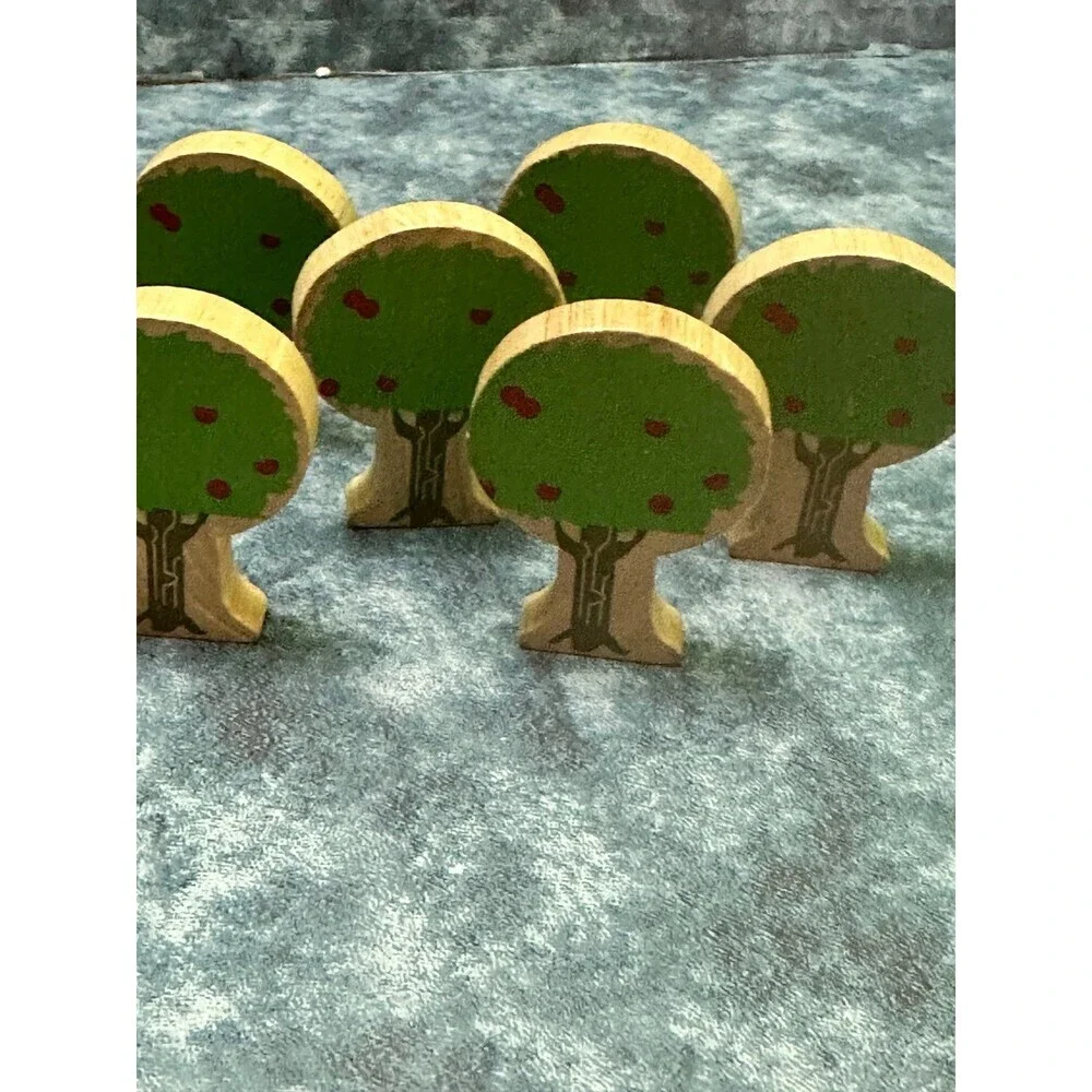 Thomas & Friends Wooden Green and Brown Apple Tree Figures
